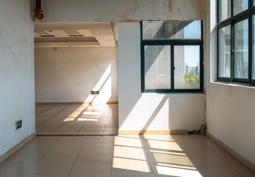 new empty home ready to move in